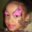 Pink Beauty Face Painting