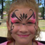 Pink Mermaid Face Painting