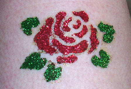 Glitter Tattoos Pictures